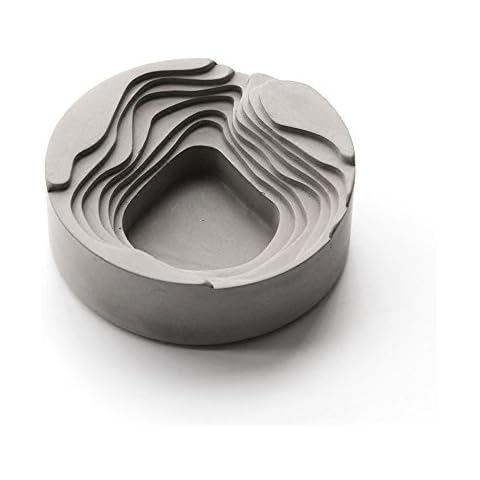 anaan Terrace geometric cigarette Ashtray Plant Pot Succulent of Concrete design indoor outdoor table tray urban style industrial Cover