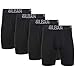 Produktbild Gildan Herren Boxershorts, Baumwolle, Stretch, Multipack Retroshorts, Black Soot (4er-Pack), X-Large