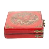 Coffre de rangement en bois - avec un design d'apparence vintage, largement utilisé à la maison, dans la chambre, dans un magasin, dans le salon, pour mieux organiser et afficher les bijoux.