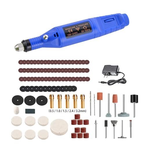 Mini Retifica Furadeira Lixadeira Rotativa Eletrica De Furo e Polimento Com Acessórios e Velocidade
