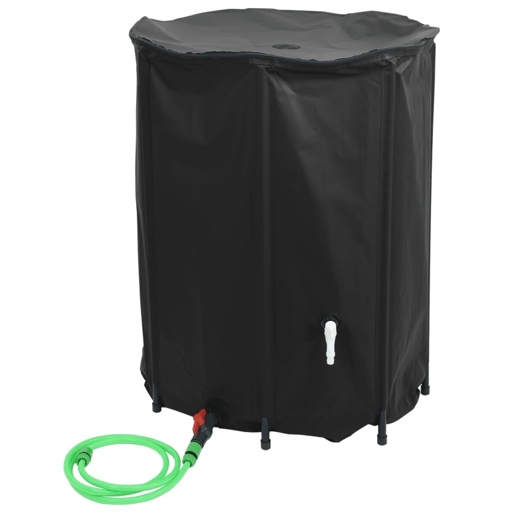 Contenedor de agua plegable con depósito de agua de PVC de 750 L, depósito de agua plegable tanque de agua para preparación de emergencias, preparación, preparación de crisis