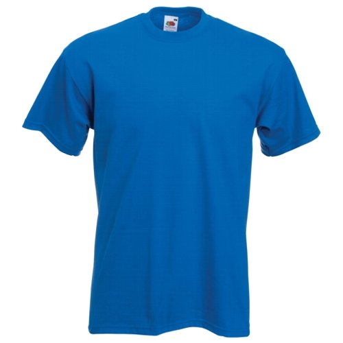 Image of Fruit of the Loom Super Premium T-Shirt - Royal Blue XXL