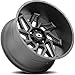 Vision Off-Road Spyder Custom Wheel - 361 Series - Satin Black - 20