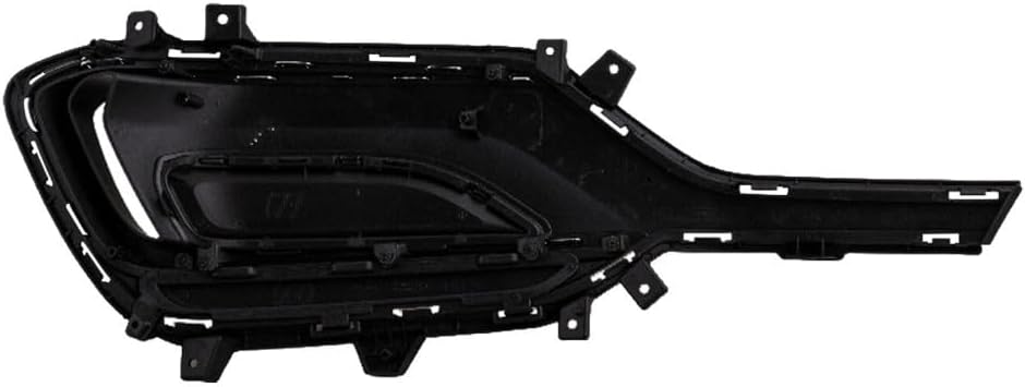 KarParts360 For Hyundai Santa Fe Sport 2017 2018 Fog Light Bezel Passenger Side | Front | Garnish Unit | 2.4L Engine | Black | Replacement For HY1039141 | 86562-4Z500