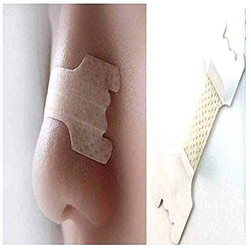 RZJZGZ-100-Pcs-Anti-Snoring-Nasal-Strips-Medium-Breathe-Better-Good-Sleeping-Nasal-Pads55-16mm-100