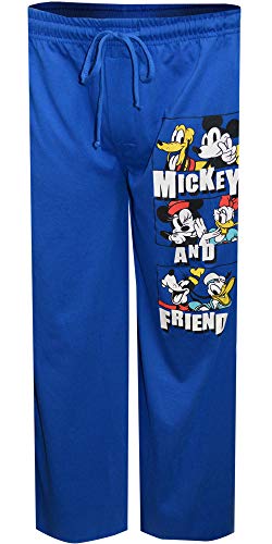 MJC Mens Disney Classic Mickey Mouse and Friends Lounge Pants