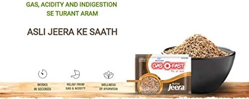 Mankind Gas-O-Fast Active Jeera [Pack of 120 sachets]
