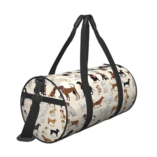 Organiseur multi-compartiments léger pour sac de voyage rond - 3