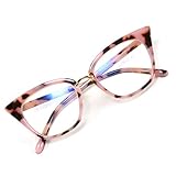 Material del marco: marco de resina, material de marco de resina ultrasuave, muy duradero y cómodo. Diseño de marco de gafas de gato de moda, diseño de marco casual.