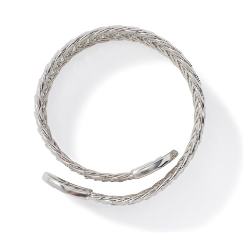 JTV Bronze Curb Bangle Bracelet for Women - Stackable, Durable & Elegant - Gift-Boxed Jewelry Accessory3