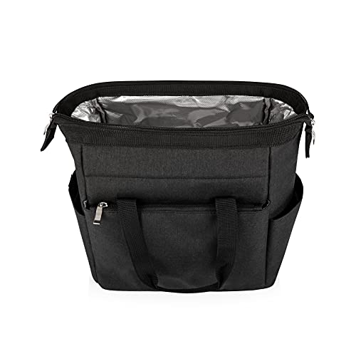 Image of PICNIC TIME NFL Mickey Mouse On The Go Lunch Bag - Soft Cooler Lunch Box - Insulated Lunch Bag, (Black)