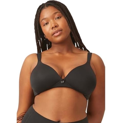 Naturana Women's Wireless Bra with Padded Straps Cover