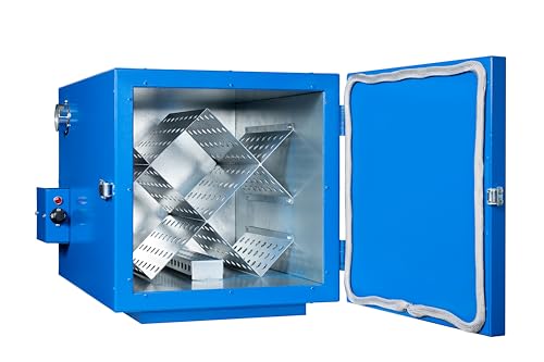 Keen Ovens® K-200 Bench Welding Rod Oven - 120V 1-Ph - Max Temp 300F - Made in USA - 200 lb. Capacity - with Factory-Installed Analog Thermometer
