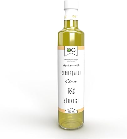 Organik Gurmem OG Zerdeçallı Elma Sirkesi 500 ml
