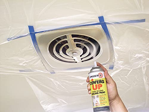 Zinsser 3688 White Zinsser Covers Up Ceiling Paint And Primer In 1, 13 Ounce Aerosol Spray Can (Pack Of 6) #TOP5