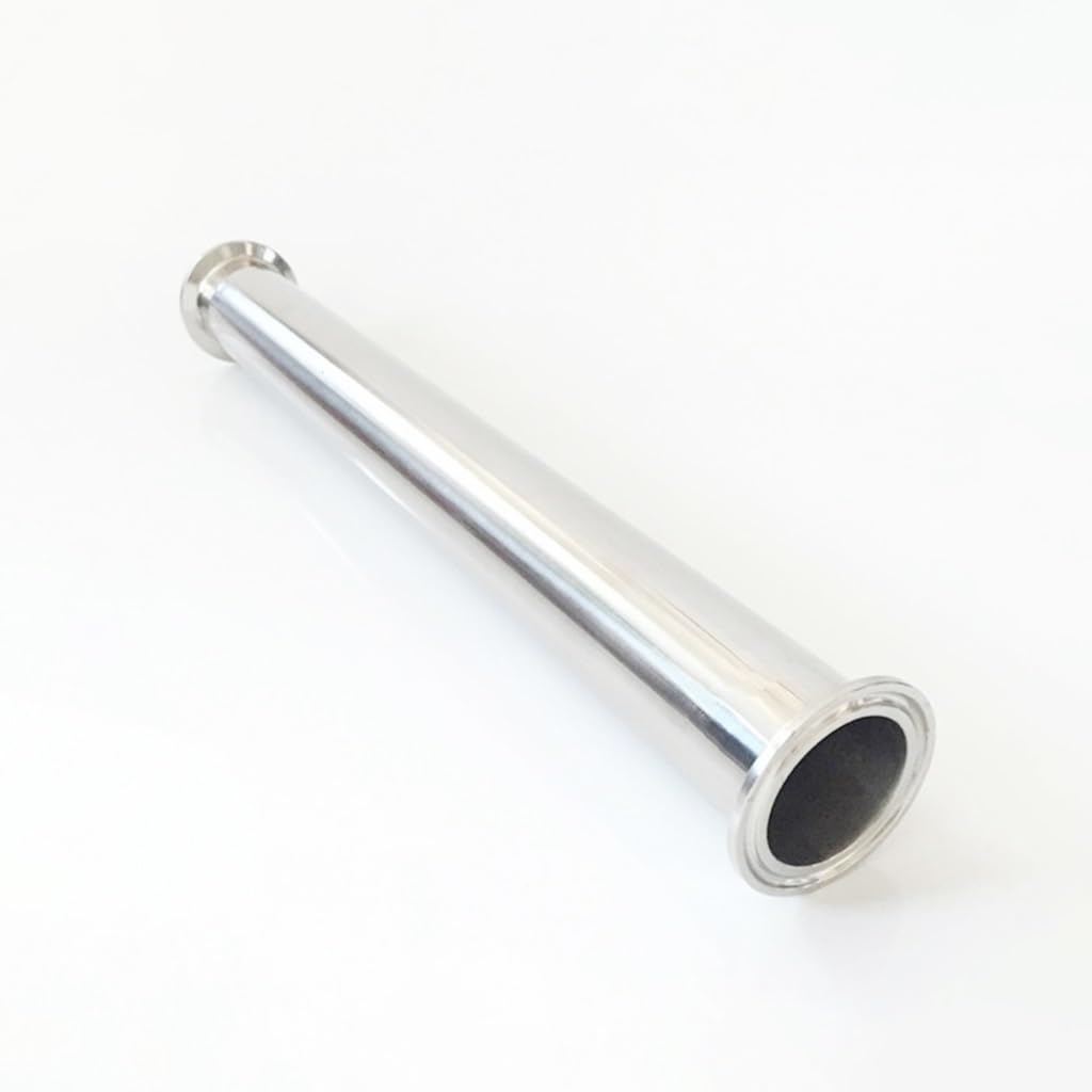 Refixamo One Color Pipe Clamps, 304 Stainless Steel Tri Clamp Tube 19-51Mm Pipe Od Multiple Lengths For Homebrew(51Mm-Pipeod K64mm-152Mm Length)