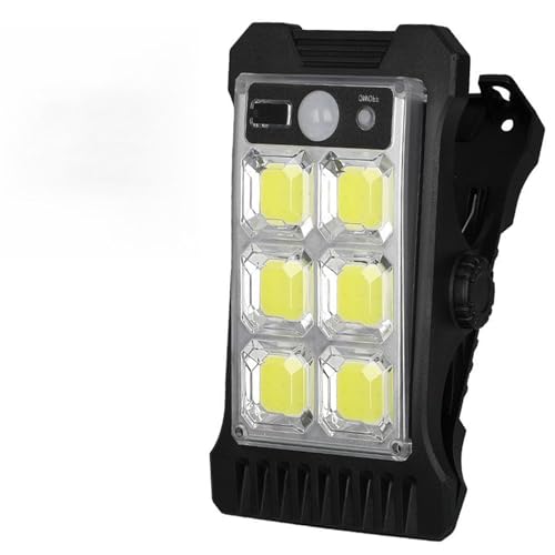 Lampe solaire extérieur 3 modes avec double charge et étanchéité IP65