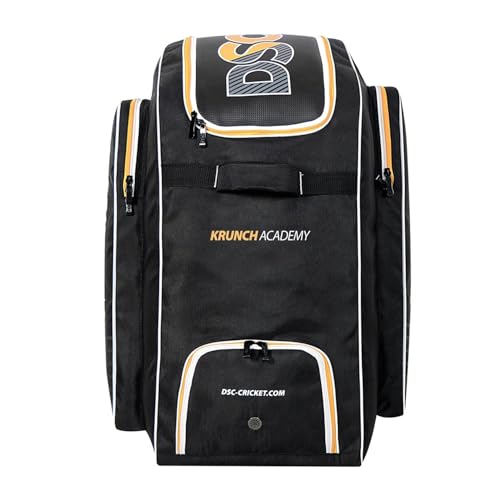 Image of DSC Krunch Academy Duffle Cricket Kit Bag - Large Capacity Sports Equipment Travel Bag for Players