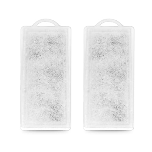 Image of SubstrateSource Mighty Aquarium Filter HOB Replacement Media - Replacement for Fish Tank Filters, Hang-on-Back Small Aquarium Filter, Replacement Filter Cartridge, M MG08 Replacement Cartridge, 2-Pack