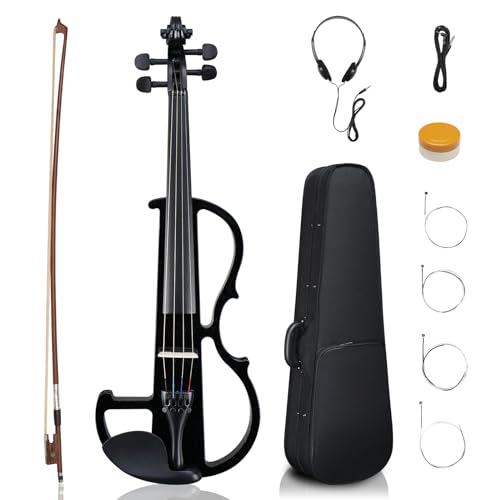 Ktaxon EV-0453 Full Size Electric Violin, 4/4 Acoustic Silent Electric Violin cover