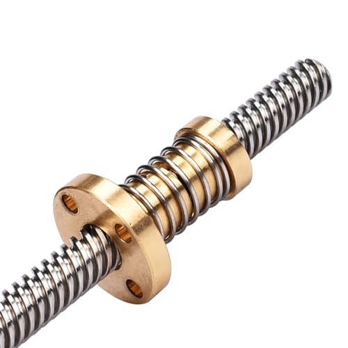 Écrou T8 à ressort en laiton durable avec filetage de précision Lead 2mm - 3