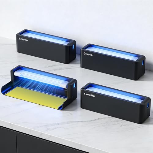 4 Pack Fly Trap Indoor Wall Sconce Fly Light Bug Catcher for Kitchen House & Restaurant Fruit Flies Garage & Warehouse