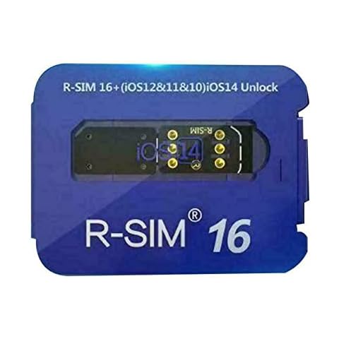 Chacerls R-SIM16 Nano Unlock RSIM Card for 12 11 Pro X 8 7 iOS14 LOT Cover