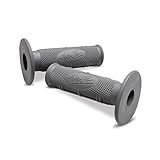 Motion Pro 01-1099 Gray DirtControl Motorcycle Grips with Half Waffle Pattern