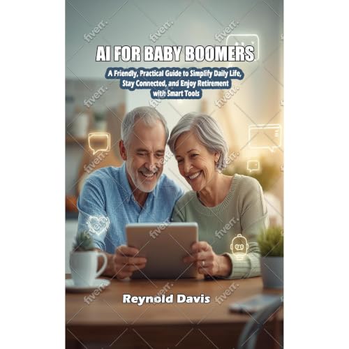 AI FOR BABY BOOMERS Audiolibro Por Reynold Daivs arte de portada