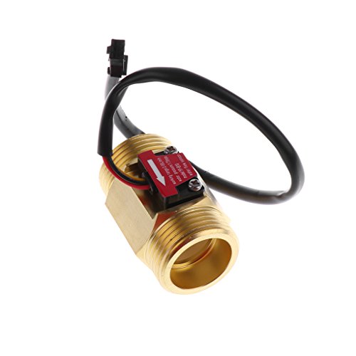 Sensor de flujo de agua G1 de efecto Hall con rotor magnético de alta sensibilidad para tuberías 4
