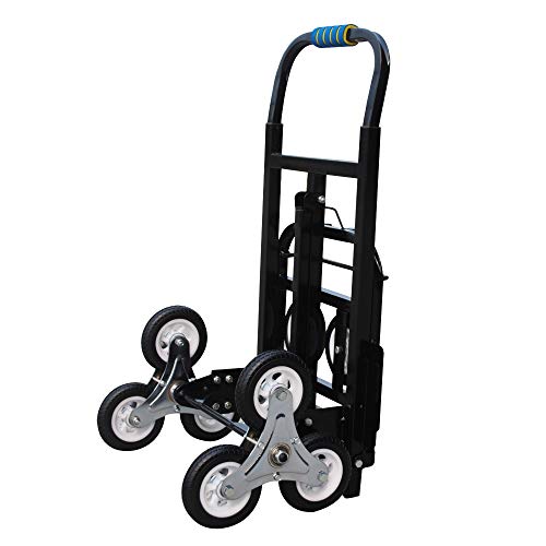 Carretilla plegable para escaleras 420lbs con 6 ruedas miniatura 4