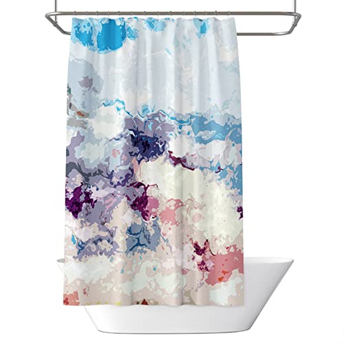 Rideau de douche polyester KnSam contre les éclaboussures d'eau - 6