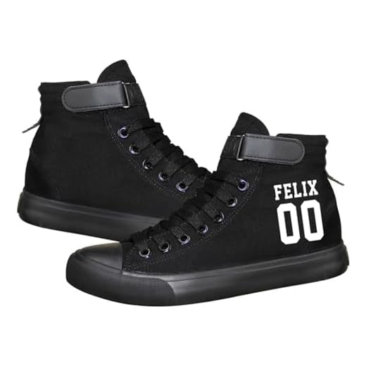 KPOP Skz Merch Shoes Sneakers Felix Lee Know ChangBin Han I.N Felix HyunJin Seungmin Hiphop High-Top Canvas Shoes