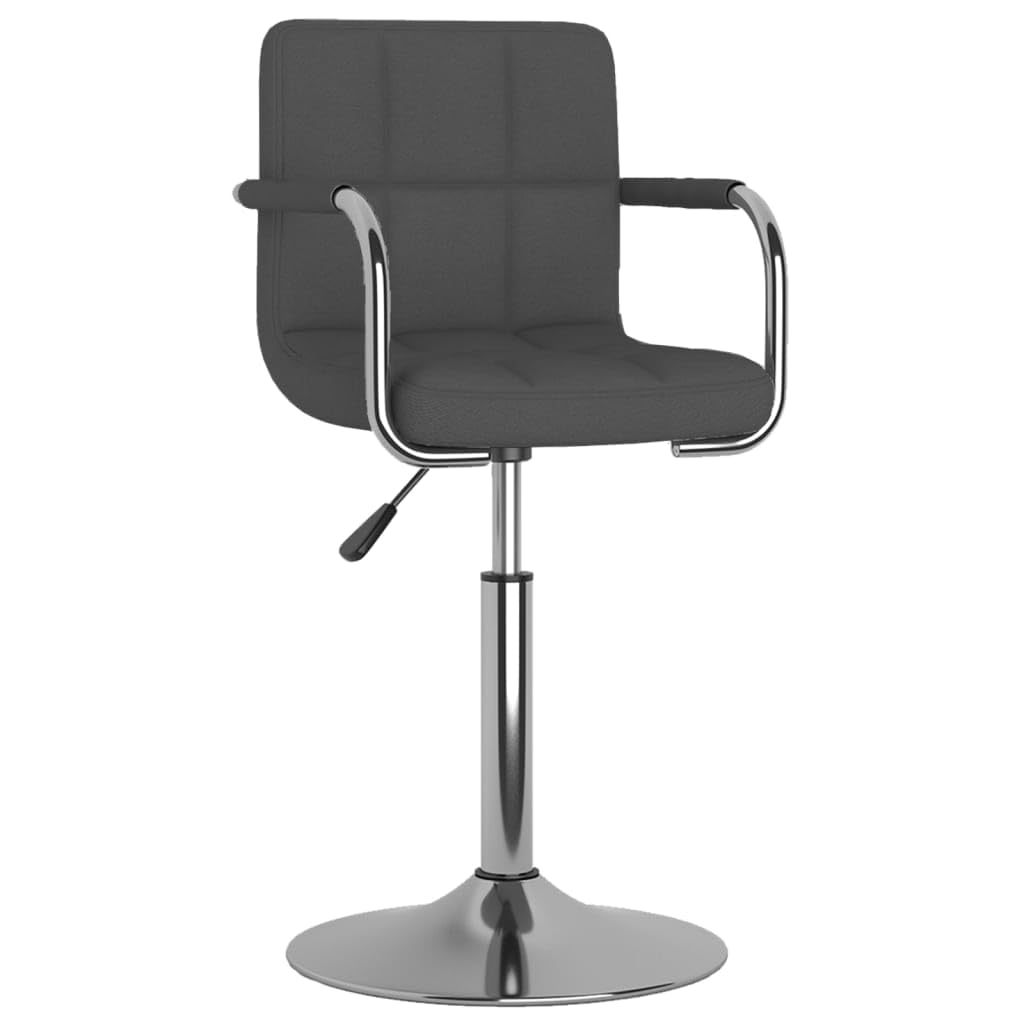 Tabouret de bar gris foncé pour îlot de cuisine et salle à manger moderne