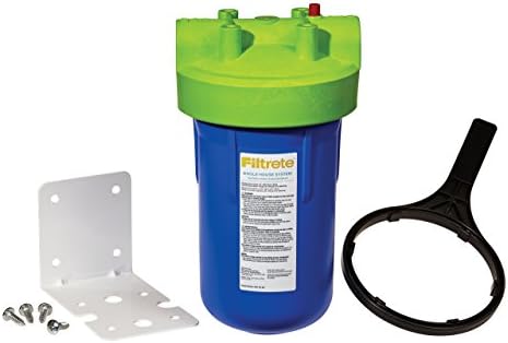 Filtrete Large Capacity Whole House System 3WH-HD-S01, Includes 30 micron Pleated Filter and Mounting Bracket