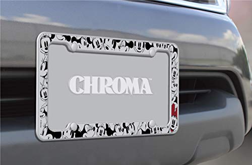 Chroma Graphics 42572 Disney True Original Black, White, and red Minnie Mouse License Plate Frame