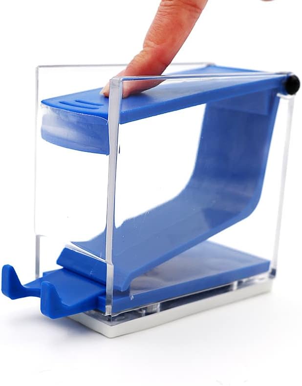 1Pc Dental Dentist Cotton Roll Dispenser Holder Press Type Hemostatic Cotton Organizer Box Dental Lab Products Storage Box