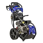 POLLOR Petrol Pressure Washer With 30M Hose 7HP 3950 PSI Jet Wash With 5 Nozzles