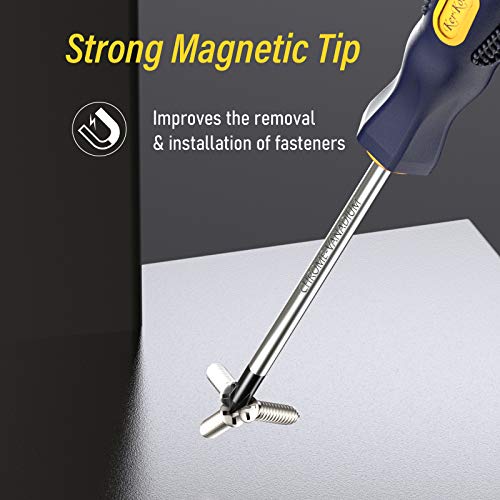 Precision-Magnetic-Screwdriver-Tool-Set-Phillips-Flat-Head Tips Screw Driver Small Flathead Non-Slip For Repair Home Craft Improvement