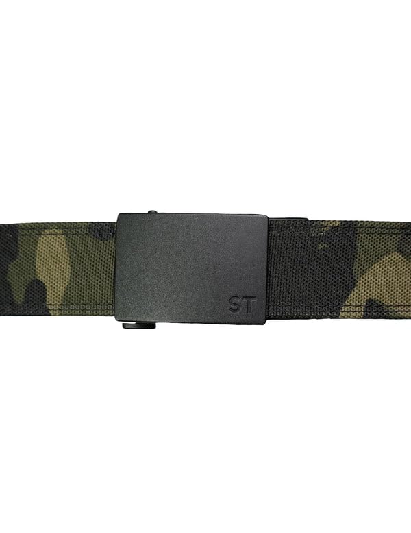 Savage Tacticians EDC Ratchet Belt for Men - Tactical 1.5" Nylon Gun Belt - Matte Black Utility Strap for Concealed Carry2