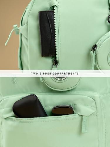 Image of The Souled Store Nimbus: Utility Backpack | 17.9 Ltr Capacity | Fits Up to 15.5 inch Laptop | Water Resistant | Padded Laptop Sleeve | Multiple Compartments
