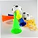 UKCOCO 20pcs Soccer Horns Noise Makers Cheerful Party Blowers with Three Tones for Festivals Sporting Events and Classroom Prizes Durable and Fun Football Supporter Toys
