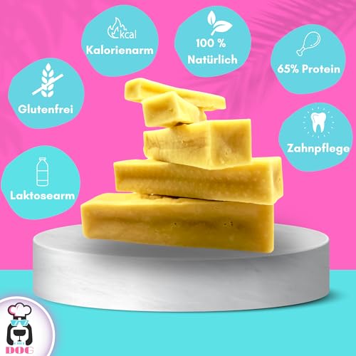 Chef Dog Yak Kaukäse für Hunde XL - Kauknochen Hund - Natürliche Käsestangen ohne Zusatzstoffe - Käseknochen Hund für Welpen und Hunde Aller Größen