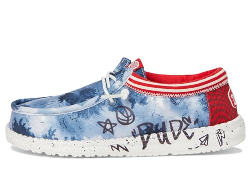 HEYDUDE Men's Wally Varsity Jacket (Little Big Kid) Slip-On4