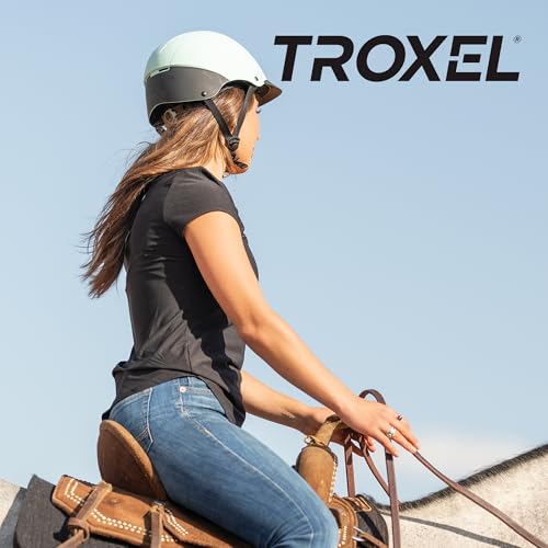 image for Troxel Spirit Full Coverage Horse Riding Helmet, Low-Profile & Adjusta
