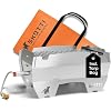SKOTTI Portable Gas Grill Compact Collapsible Stainless Steel BBQ for Camping Overlanding Backpacking Tailgating Versatile Flatpack Design Works with Propane Wood Charcoal
