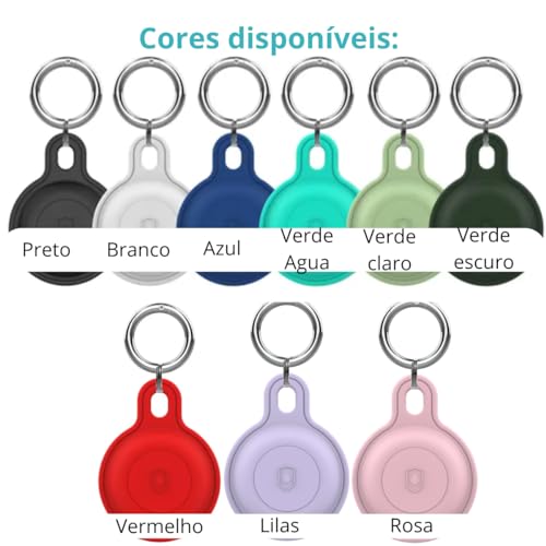 Chaveiro Airtag A Prova D'água Pet Mala Bolsa Total Proteção (preto)