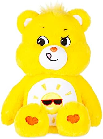 Care Bears Funshine Bear Stuffed Animal, 14 inches