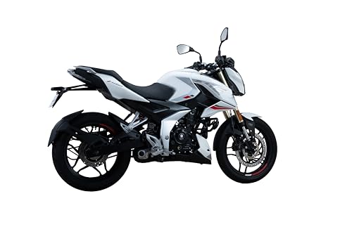 Image of BAJAJ PULSAR N160 Twin Disc Dual Channel Split Seat (JR45) booking for Ex-Showroom (PEARL METALLIC WHITE)