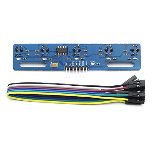 6 Pezzi Sensore Ottico IR Riflettente TCRT5000, Interruttore Fotoelettrico Per Progetti Fai-da-te